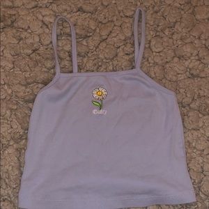 Daisy crop top